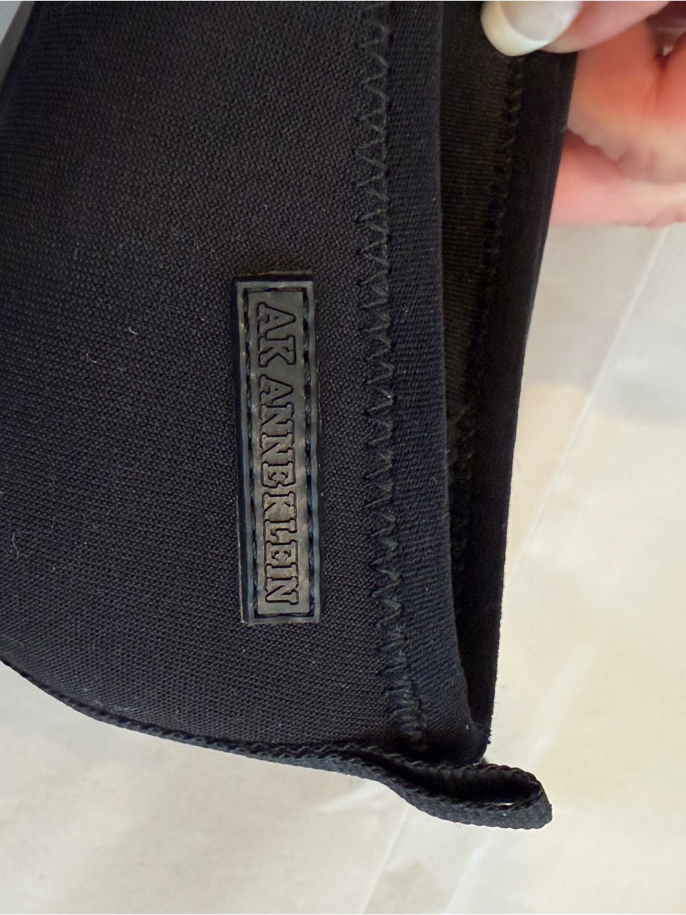 Anne Klein Black Pointed Toe iFlex Flats - Picture 4 of 6